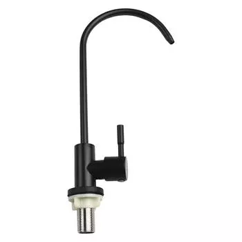 G1/2 Gooseneck Водоочиститель Кран Фильтр Для Питьевой Воды Обратного Осмоса серебряный