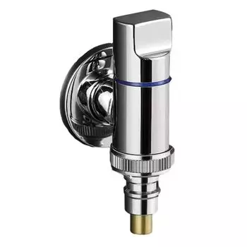 G1/2 кран для стиральной машины латунный туалет треугольный клапан аксессуары для ванной комнаты кран для ванной комнаты чёрный