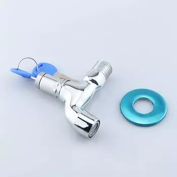 G1/2 противоугонный кран для воды с замком-ключом, латунный корпус, одно отверстие, переключатель ключа, краны для кухни, сада на открытом воздухе