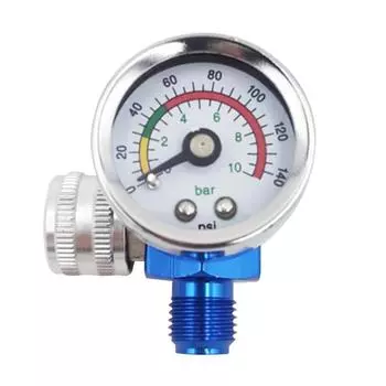 G1/4 дюймовый краскопульт регулировка давления воздуха регулятор манометр авторемонтный инструмент покрасочный инструмент аксессуары для краскопульта пневматические инструменты UNITED KINGDOM