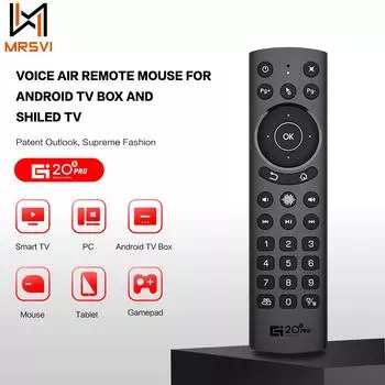 G20S Pro Voice Remote Control 2.4G Wireless Bluetooth Air Mouse G20 BT Микрофон Гироскоп ИК Обучение для Android TV Box