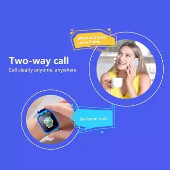 G2 Интеллектуальные детские часы Детские умные часы Встроенные 7 детских игр-головоломок Встроенные часы для телефона розовый