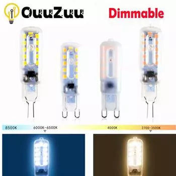 G4 G9 Светодиодная лампа 3 Вт 5 Вт AC 220 В Светодиодная лампа SMD2835 Прожектор Люстра Высокое качество освещения Замена галогенных ламп 14 светодиодов 22 светодиода G9 Transparent 220V 3W белый