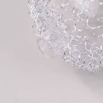 G4 провод абажур 10 мм отверстие монтажник глобус алюминиевый провод стеклянный шар абажур замена для G4 потолочный светильник настольное освещение