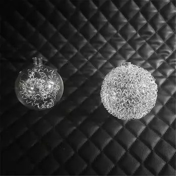 G4 Wire Light Shade 10 мм отверстие монтажник Globe алюминиевый провод стеклянный шар абажур замена для потолочной лампы G4 настольное освещение