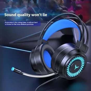 G58 eSports проводная 7.1-канальная гарнитура для компьютера и ноутбука гарнитура для поедания курицы игровая гарнитура 3.5MM version черный серый