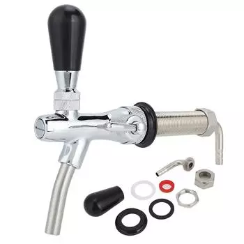 G5/8in резьба длинный стержень регулируемый кран для разливного пива кран диспенсер винные инструменты домашнее пивоварение