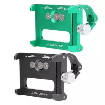 G85 Подставка для мобильного телефона из алюминиевого сплава с зажимом для навигации для мотоцикла, велосипеда Green