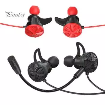 G8 L-образный разъем 3,5 мм, проводные динамические наушники, игровые наушники с микрофоном Standard Version* чёрный