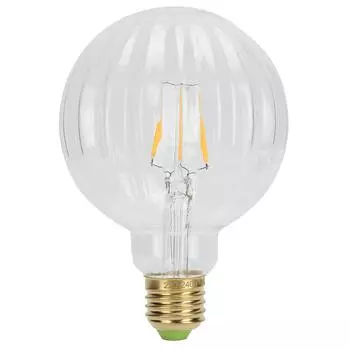 G95 Ретро Лампа E27 4 Вт 220 В Арбузная Форма Светодиодная Лампа Накаливания Декоративное Освещение Теплый прозрачный