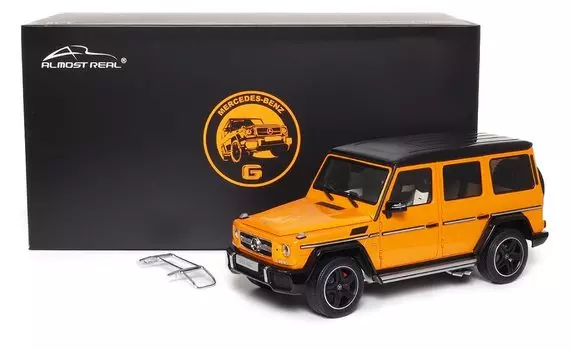 G 63 2017 Color Edition Sunset Beam Orange scale готовый продукт миникар 820608 [Почти настоящий] Mercedes-AMG (W463) - - 1/18 литье под давлением