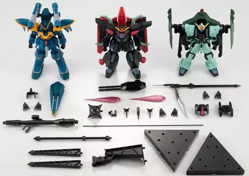 G Frame FA Mobile Suit Gundam SEED Evil 3 Weapons Set set (Calamity Gundam/Raider Gundam/Forbidden Gundam) 3-piece