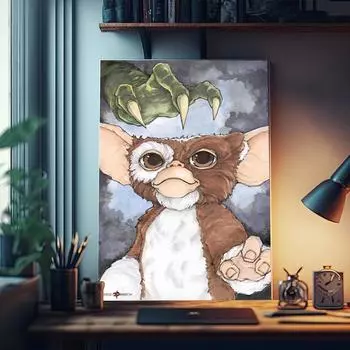 G_Gremlins Фильм Классика Винтаж Плакаты Винтажная Комната Домашний Бар Кафе Декор Скандинавский Домашний Декор 21cm30cm NoFrame