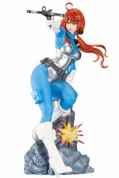 G.I. JOE Bishoujo G.I.JOE Scarlet Sky Blue Limited Edition 17 scale PVC painted finished figure
