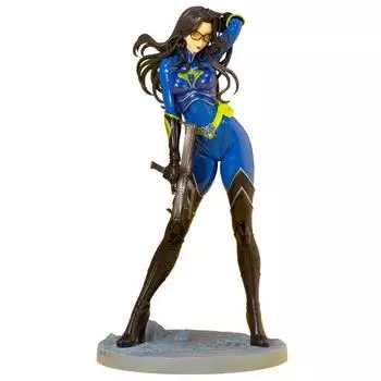 Г.И.. JOE Bishoujo GIJOE Baroness 25th Anniversary Blue Limited Edition 17 масштаб ПВХ окрашенная готовая фигурка