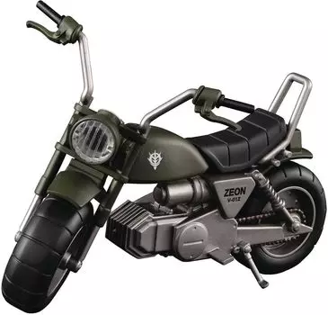 G.M.G. (Gundam Military Generation) Gundam Zeon Principality Army V-01 Zeon Soldier Exclusive Motorbike Complete Figure