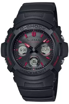 G-Shock [Casio] Часы []FIRE Package 24 Radio Solar AWG-M100FP-1A4JR Мужские черные