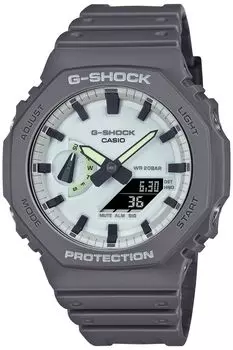 G-Shock [Casio] Часы []Серия Hidden Glow GA-2100HD-8AJF Мужские Серые