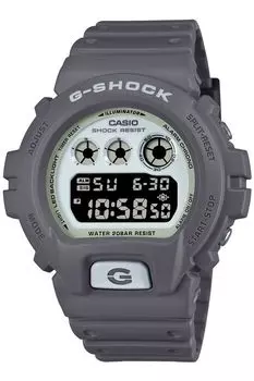G-Shock [Casio] Часы []Серия Hidden Glow DW-6900HD-8JF Мужские Серые