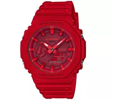 G-SHOCK GA-2100-4ADR Модные мужские женские наручные часы
