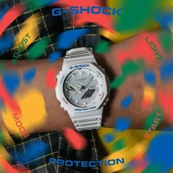 G-SHOCK GA-B2100FC-7ADR Модные мужские женские наручные часы