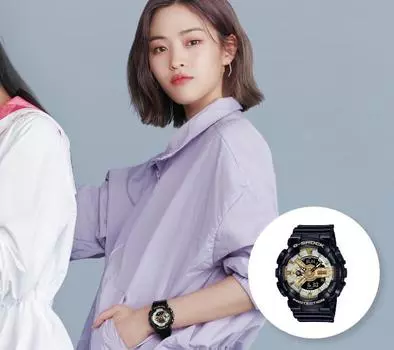 G-SHOCK GMA-S110GB-1ADR Модные мужские женские наручные часы