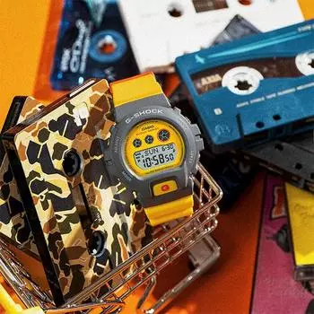 G-SHOCK GMD-S6900Y-9DR Модные мужские женские наручные часы