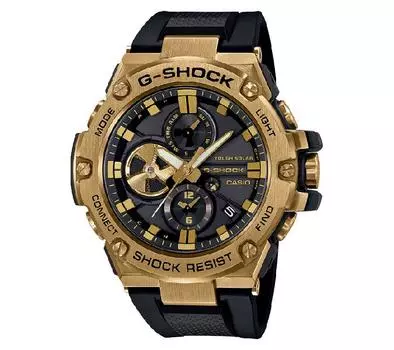 G-SHOCK GST-B100GB-1A9DR Модные мужские женские наручные часы