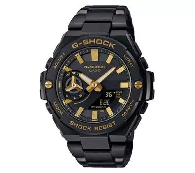 G-SHOCK GST-B500BD-1A9DR Модные мужские женские наручные часы