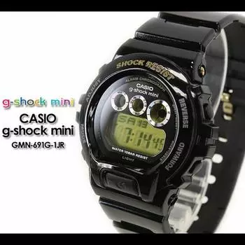 G SHOCK MINI G SHOCK MINI GMN 691G 1JR CASIO [CASIO] G SHOCK MINI женские наручные часы женские
