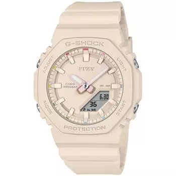 G SHOK [Casio] Часы [] ITZY Colabulation Модель GMA P2100IT 4AJR Женские Бежевые Бежевые РОЗОВЫЕ
