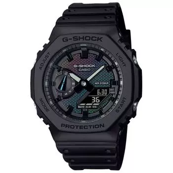 Часы G-SHOCK [CASIO] с использованием биомассы GA 2100RW 1AJF черные для женщин