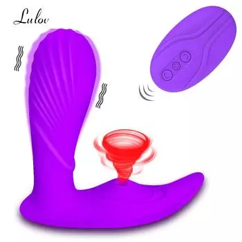 G-spot Clit Sucker Vibrator With Remote Control Clitoris Stimulation Dildo Female Vibrators For Women Erotic Sex Toys For Adults