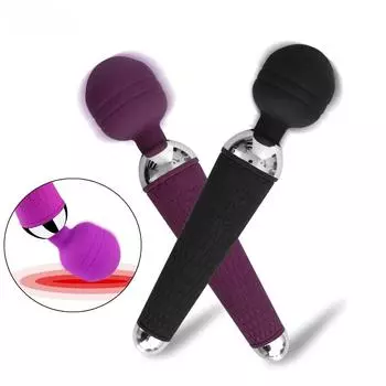 G Spot Dildo Vibrator для женщин Magic Wand Водонепроницаемый AV Stick Женский Вагина Клитор Массажер Секс-игрушки 18 Взрослых Эротических Товаров