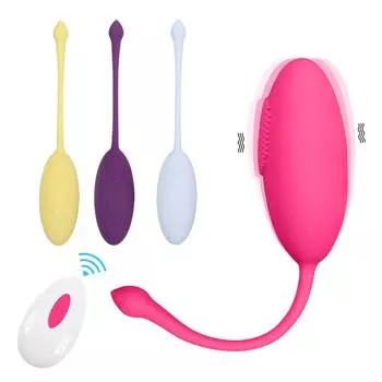 G-spot Мощный вибрирующий Love Egg Беспроводной пульт дистанционного управления Вибраторы Женский для женщин Фаллоимитатор-массажер Товары для взрослых Товары