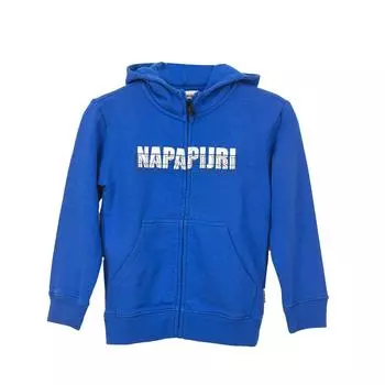GA4EPY Толстовка с капюшоном на молнии для мальчиков 8 AOS синий