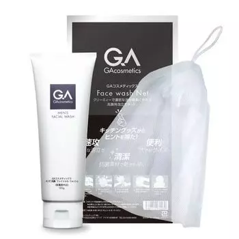 GA Cosmetics Пена для бритья и умывания лица Уход за порами Уход за прыщами Густая пена для умывания с глиной Пена для умывания лица Уход за кожей 130 г пенящаяся для мужчин [Квази-лекарство] (С участием
