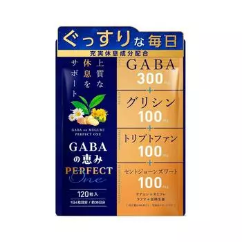 GABA Perfect one ГАМК Габа для крепкого сна и спокойствия, 120 шт