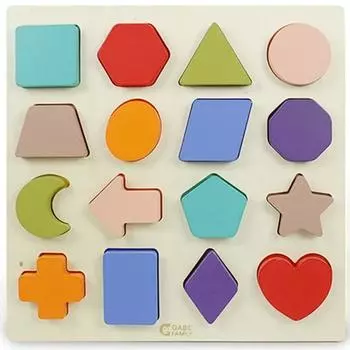 Gabe Family Talk Talk Shape Puzzle KS4109, популярные корейские головоломки