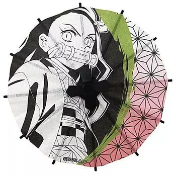 Gacha Bunnoichi Series Demon Kimetsu no Yaiba Japanese Umbrella Nezuko Gacha Gacha Capsule Toy Slayer: [2. Kamado] (single item)