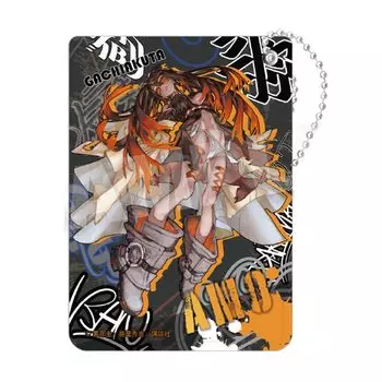 Gachiakuta Amo Кожаный чехол для пропуска из полиуретана