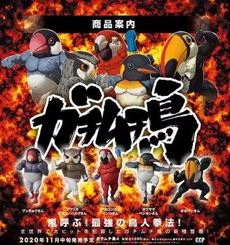 Gachimuchi Tori 4 All 5 types full set Calling a The strongest Chojin medicom toy storm! Kenpo!