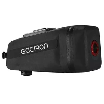 Gaciron BIRD Black Велосипедная подседельная сумка Задняя 30 NEST-200 Свет, Люмены, Type-C чёрный