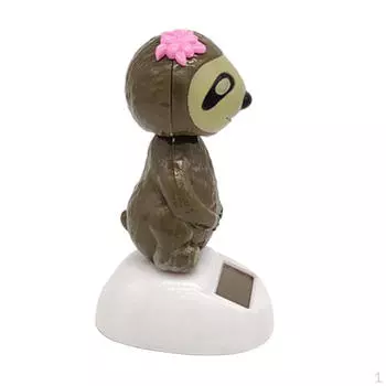 Гаджет для ленивца, качающего головой и танцующего на солнечной батарее, научная игрушка