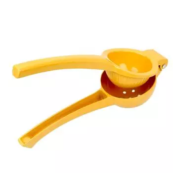 Гаджеты, ручная соковыжималка, кухонные принадлежности, соковыжималка для лимона, кухонные принадлежности, алюминиевый сплав жёлтый