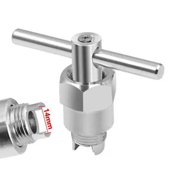 Гаечный ключ для смесителя из алюминиевого сплава с оцинкованной поверхностью, гаечный ключ для сантехника, сантехника в ванной комнате разноцветный