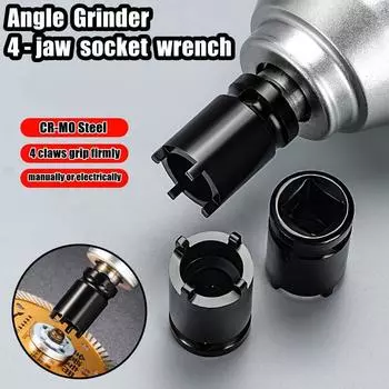 Гаечный ключ для угловой шлифовальной машины Универсальный адаптер для гаечного ключа Снятие нажимной пластины Адаптер для снятия резьбы угловой шлифовальной машины Гаечный ключ для шлифовальной машины