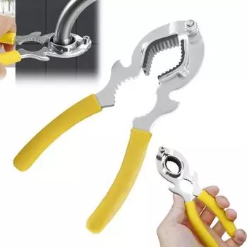 Гаечный ключ из углеродистой стали для снятия аэратора крана с эргономичной ручкой, удобная ручка, регулируемая конструкция