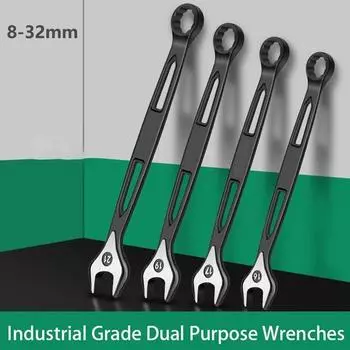 Гаечный ключ с храповым механизмом двойного назначения Blossoms Open Box Wrench Многофункциональный универсальный гаечный ключ Workshop 10mm