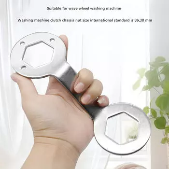 Гаечный ключ шестигранный гаечный ключ, 36 мм 38 мм железный шестигранный ключ, двухсторонний портативный инструмент для снятия